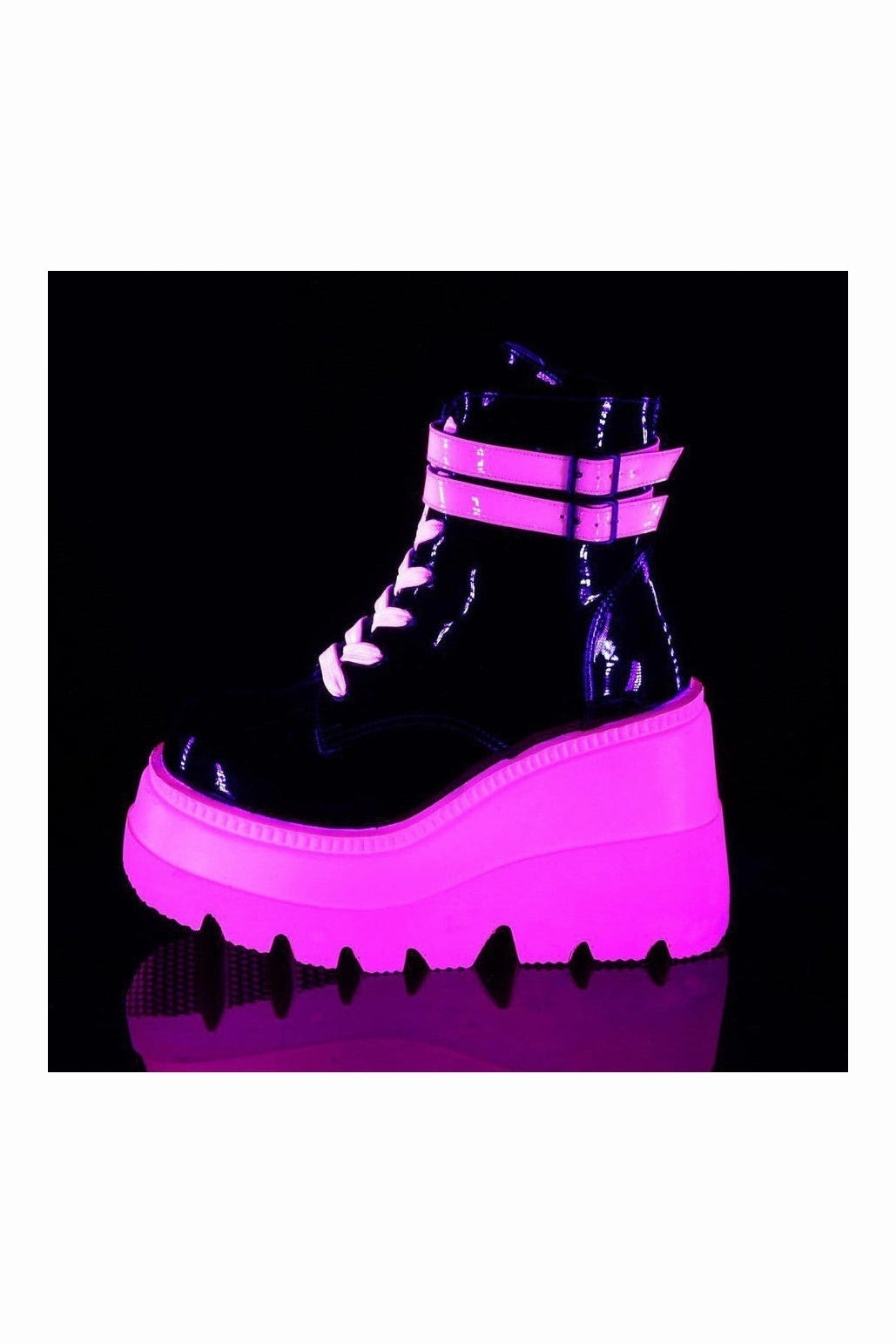 SHAKER-52 Ankle Boot | Black Patent