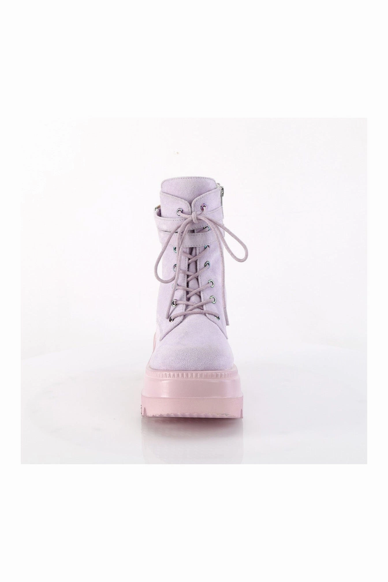 SHAKER-52 Purple Vegan Suede Ankle Boot