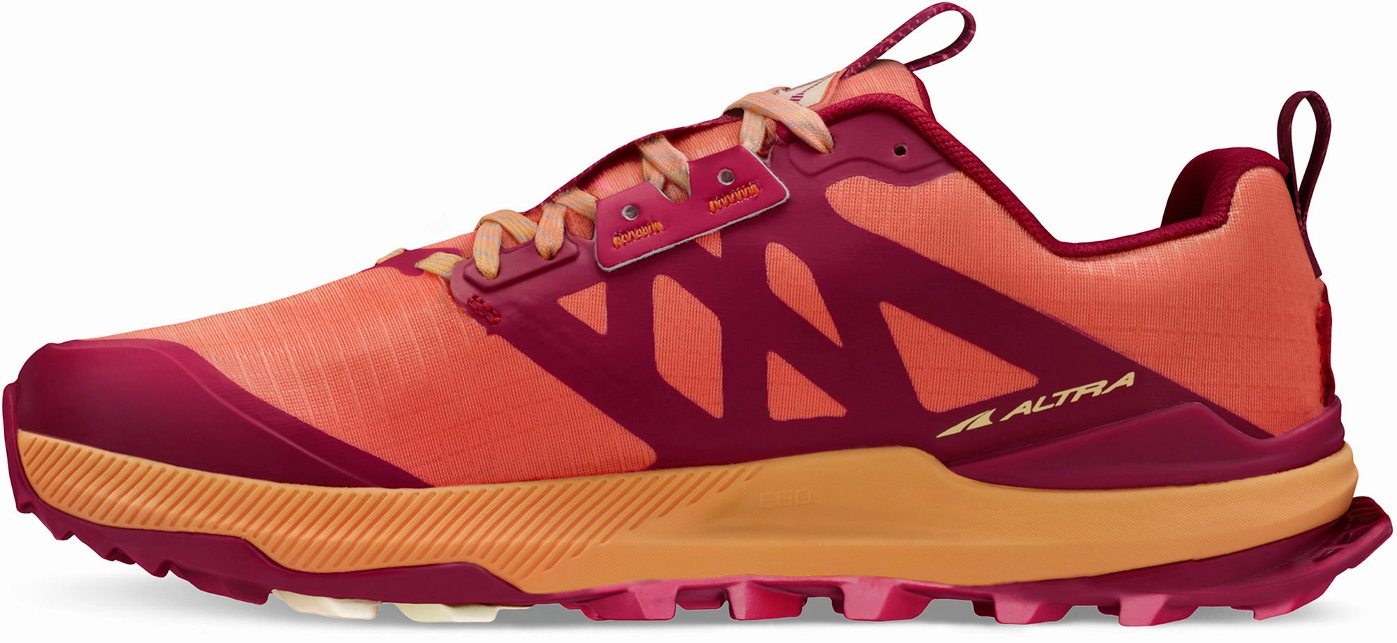 Shoes Altra  Women Altra Lone Peak 8 Womens Trail Running Shoes - Red