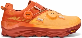 Shoes Altra  Women Altra Mont Blanc BOA Womens Trail Running Shoes - Orange