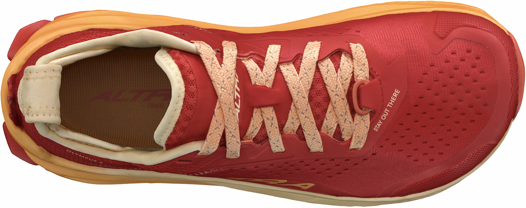 Shoes Altra  Women Altra Olympus 6 Womens Trail Running Shoes - Red