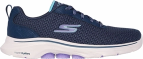 Skechers Athletic Mesh Lace Up Slip On Runners Womens