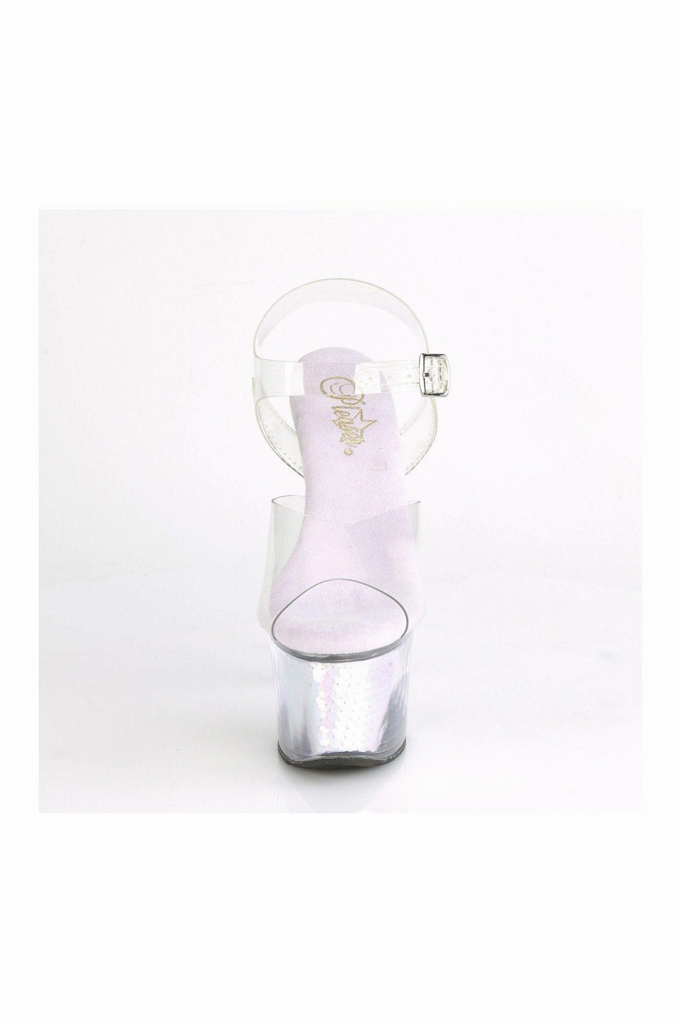 SKY-308MC Exotic Sandal | Hologram Vinyl