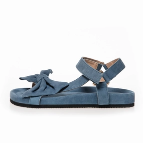SKY AND DIAMONDS 23 SUEDE - Denim Blue