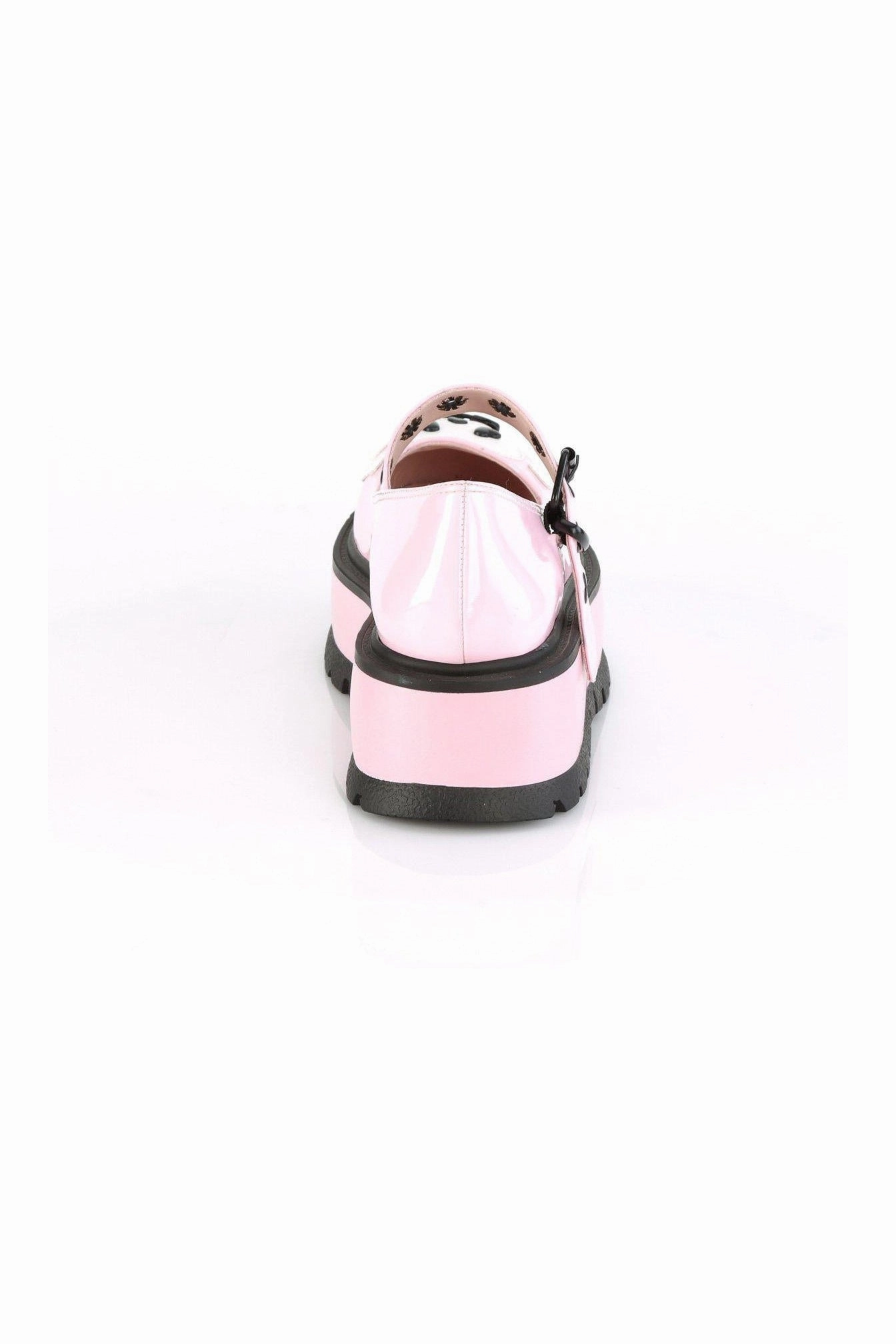 SLACKER-27 Mary Jane | Hologram Faux Leather