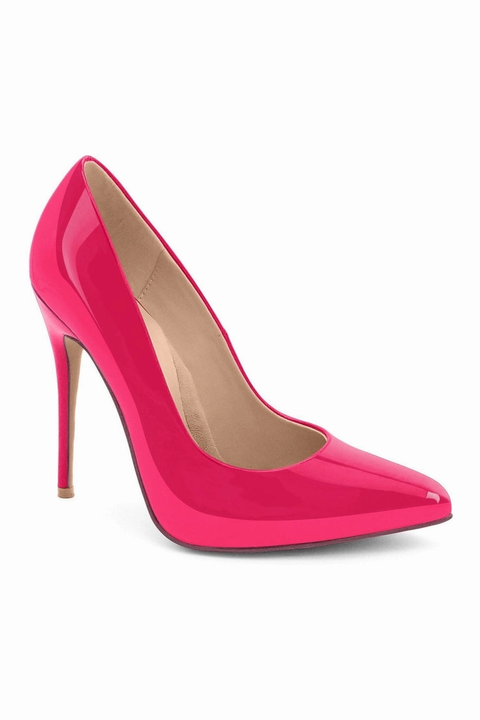 Sultry Low Cut Sky High Stiletto Heel Pump