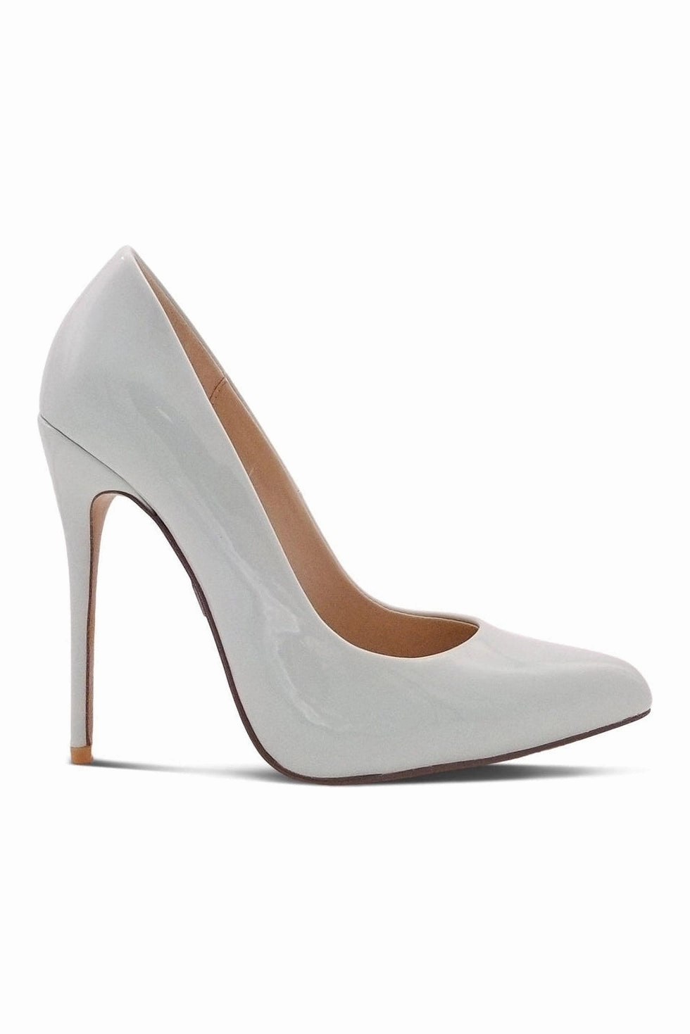 Sultry Low Cut Sky High Stiletto Heel Pump