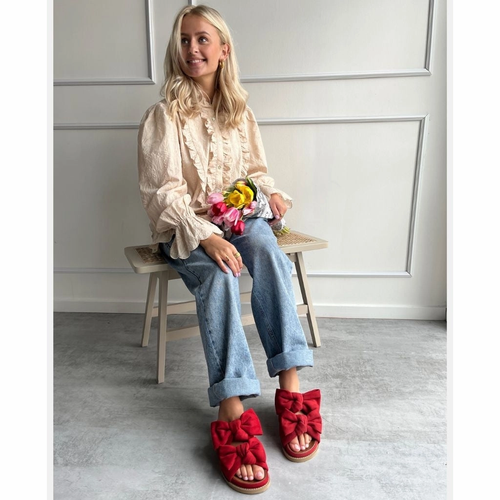 SUMMER DREAM SUEDE - RED