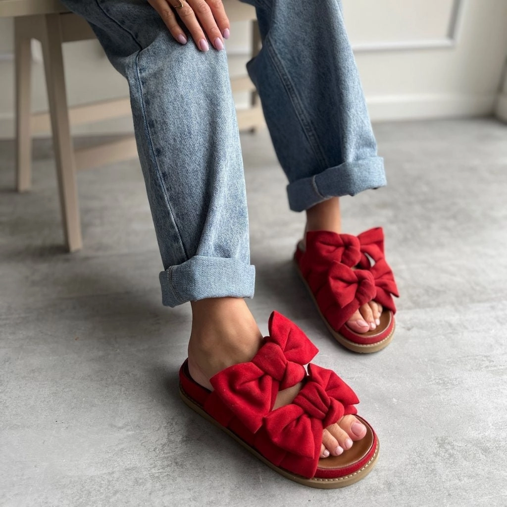 SUMMER DREAM SUEDE - RED