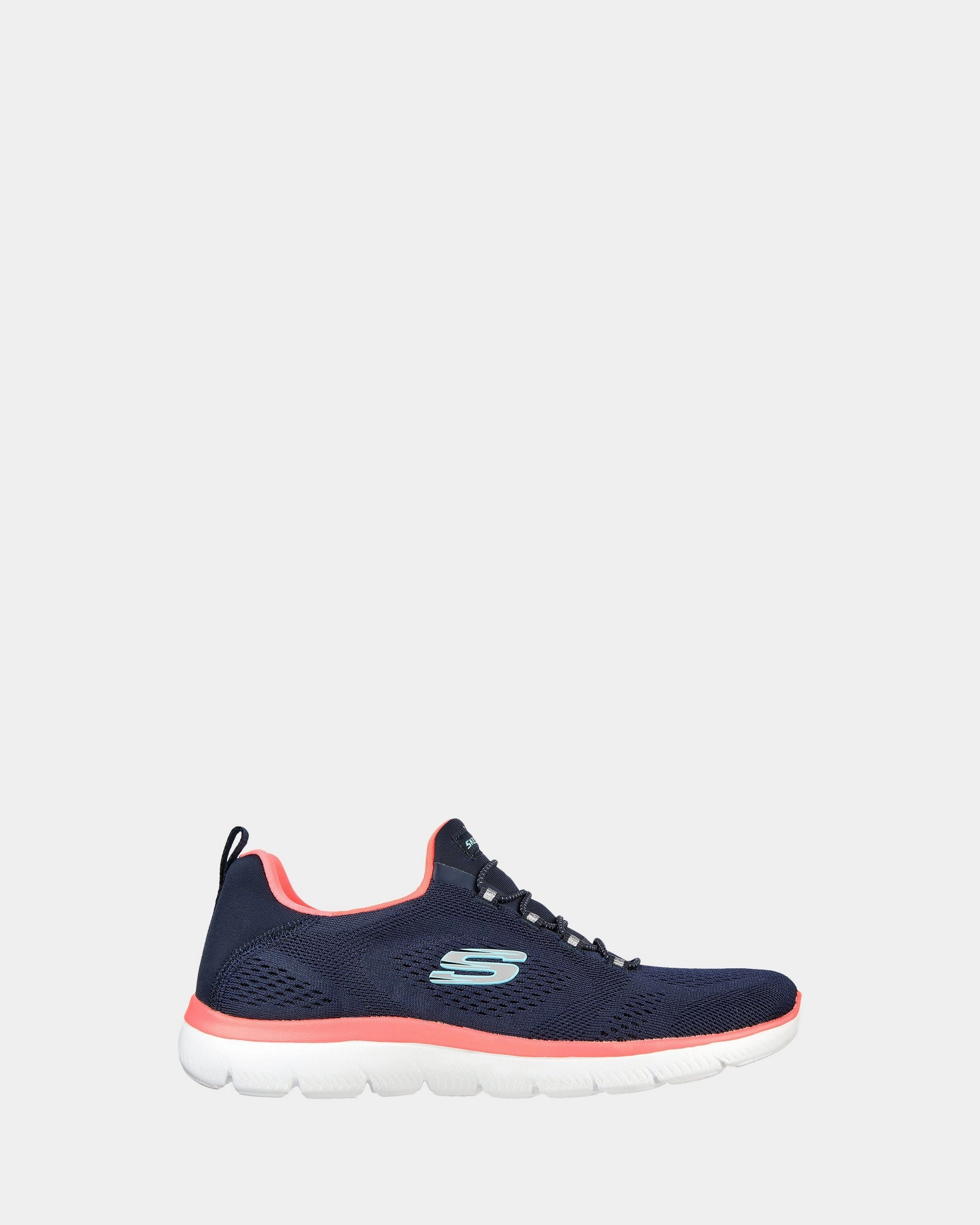 Summits-Perfect Views Navy/Neon Pink
