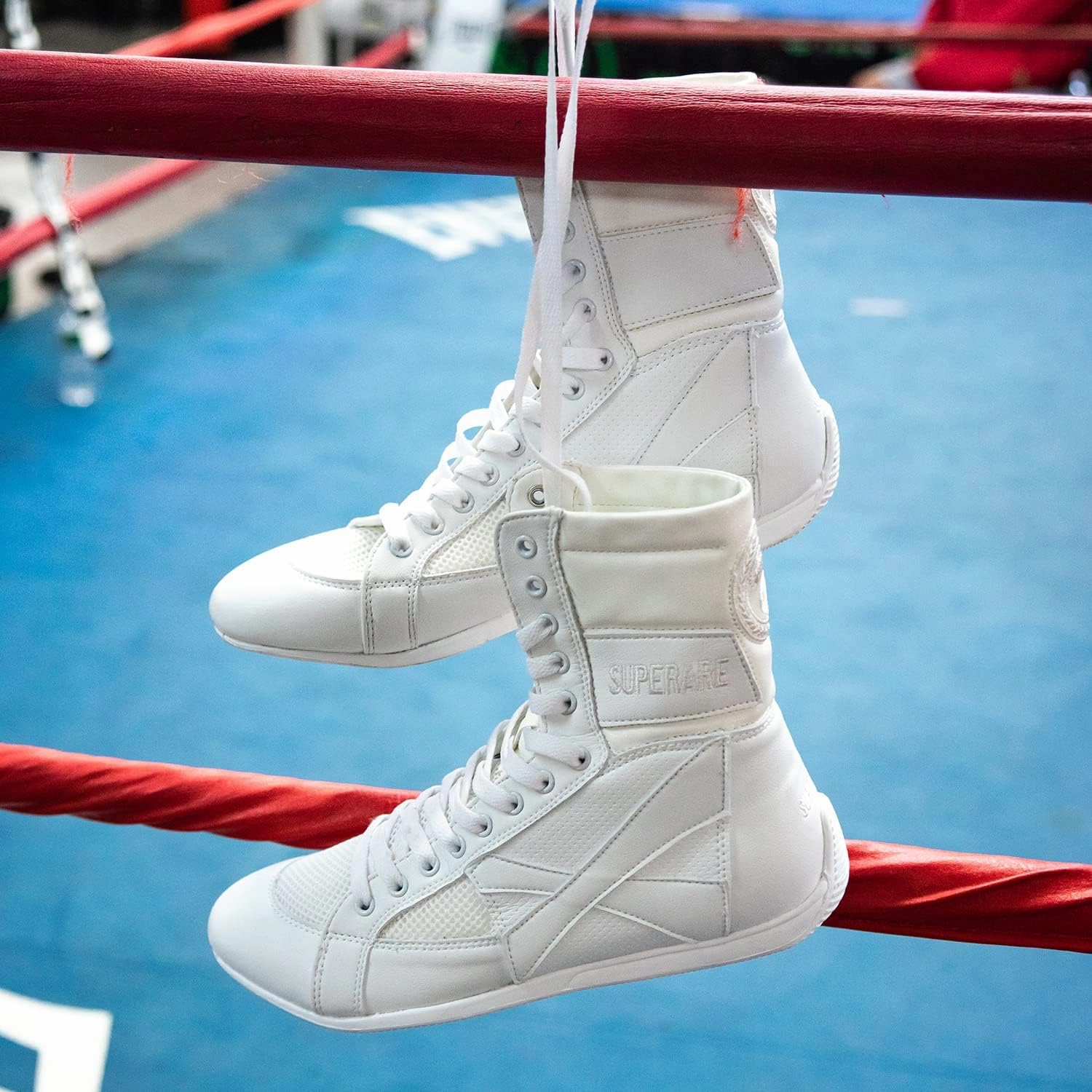 Superare Boxing Shoes  MMA Kick Boxing Pro Fighting Boots and Training Workout Shoes for Men and Women