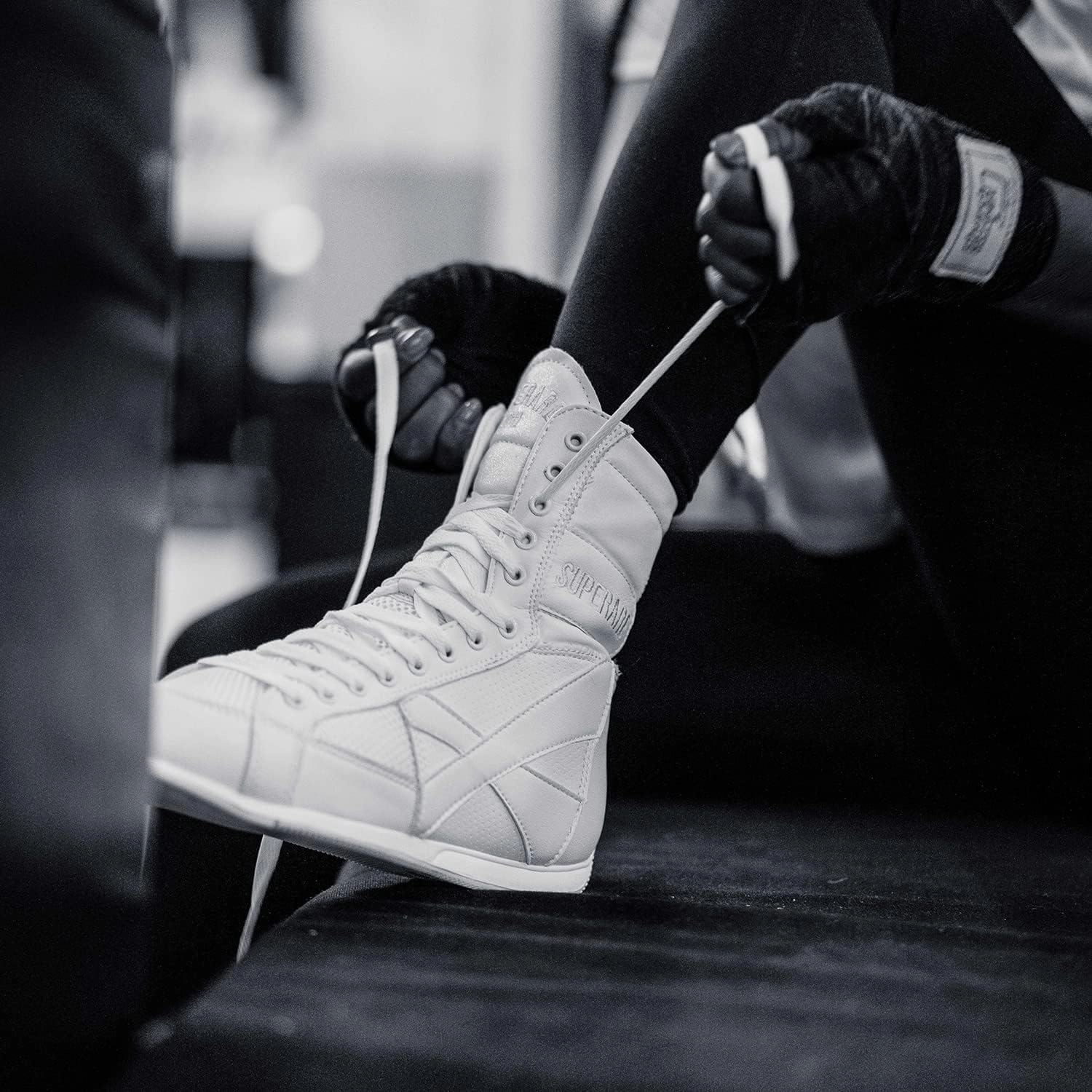 Superare Boxing Shoes  MMA Kick Boxing Pro Fighting Boots and Training Workout Shoes for Men and Women