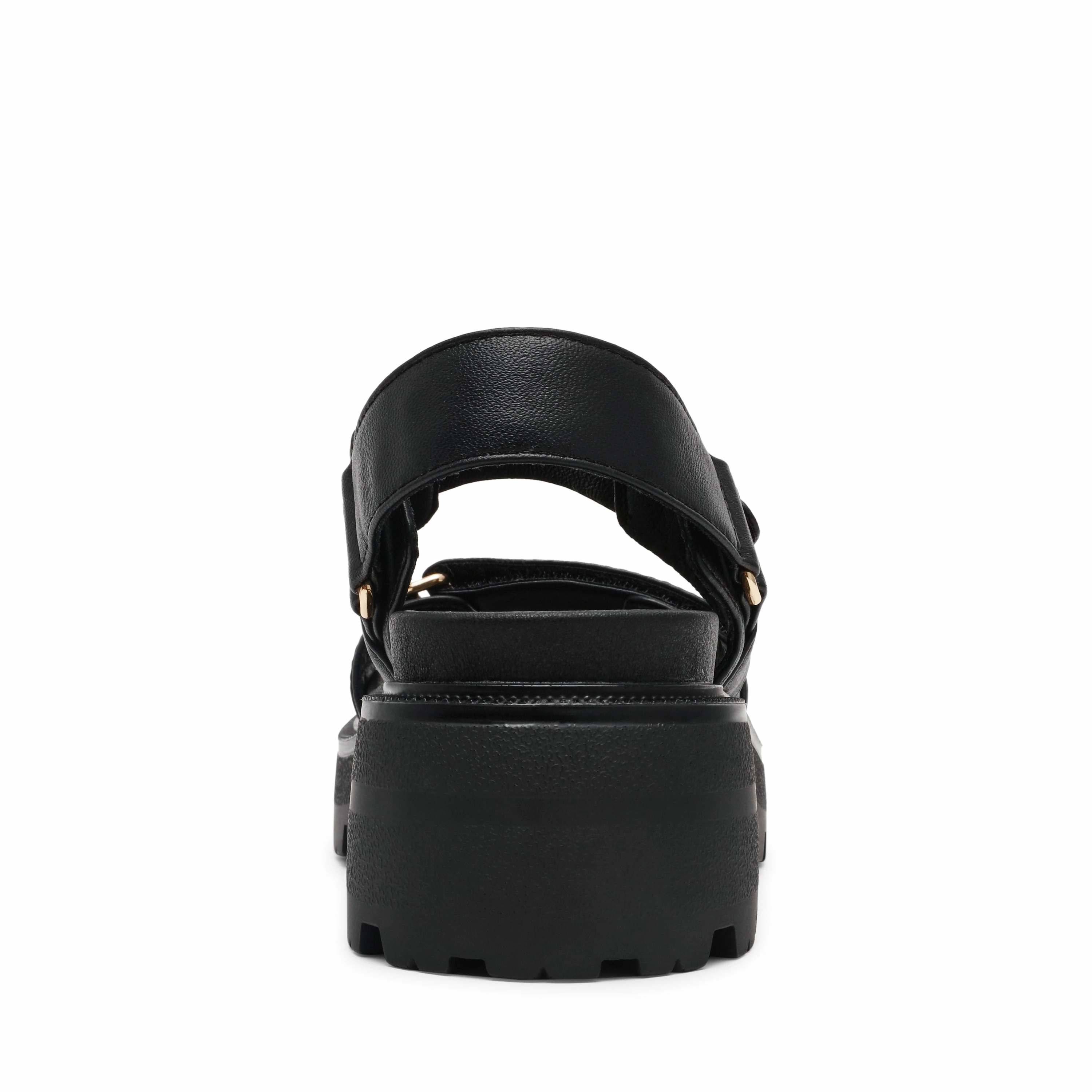 Supermona Sandal BLACK LEATHER