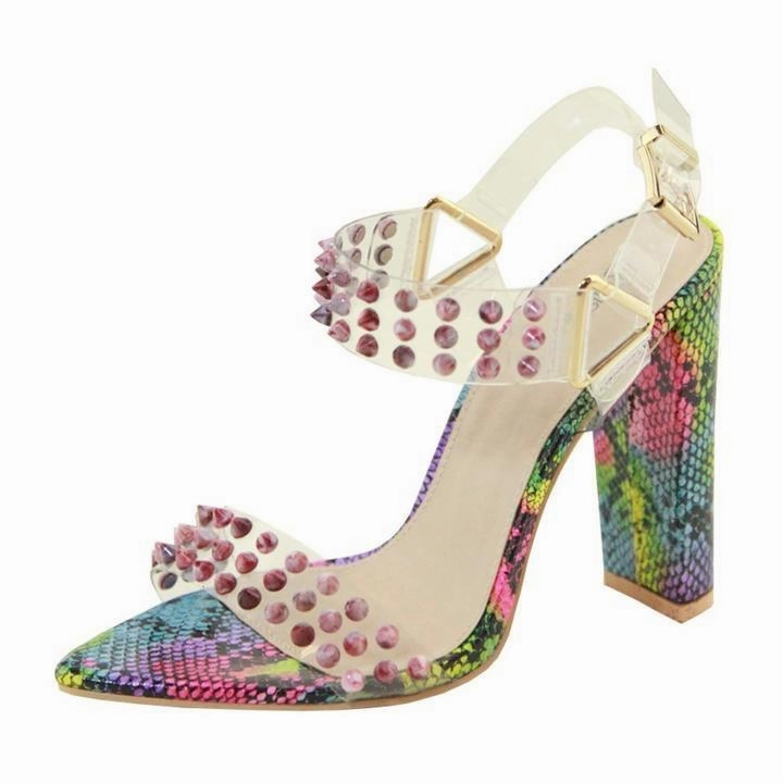 Tanisha Multi Snake Heels