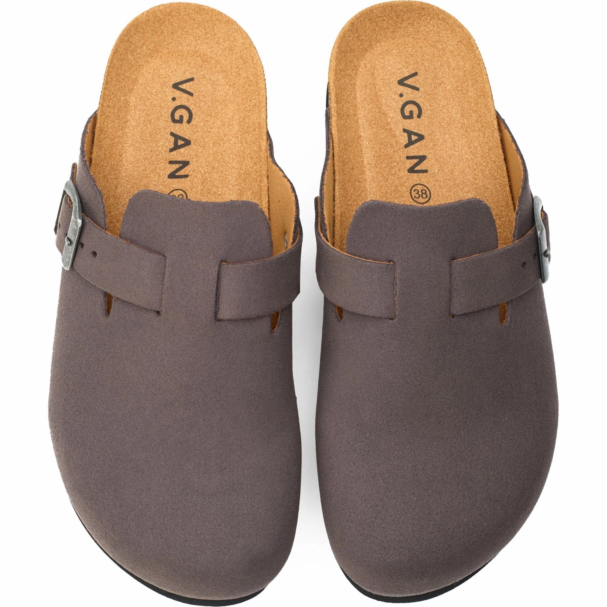 Taro Comfort Women's Vegan Footbed Sandals | Grey