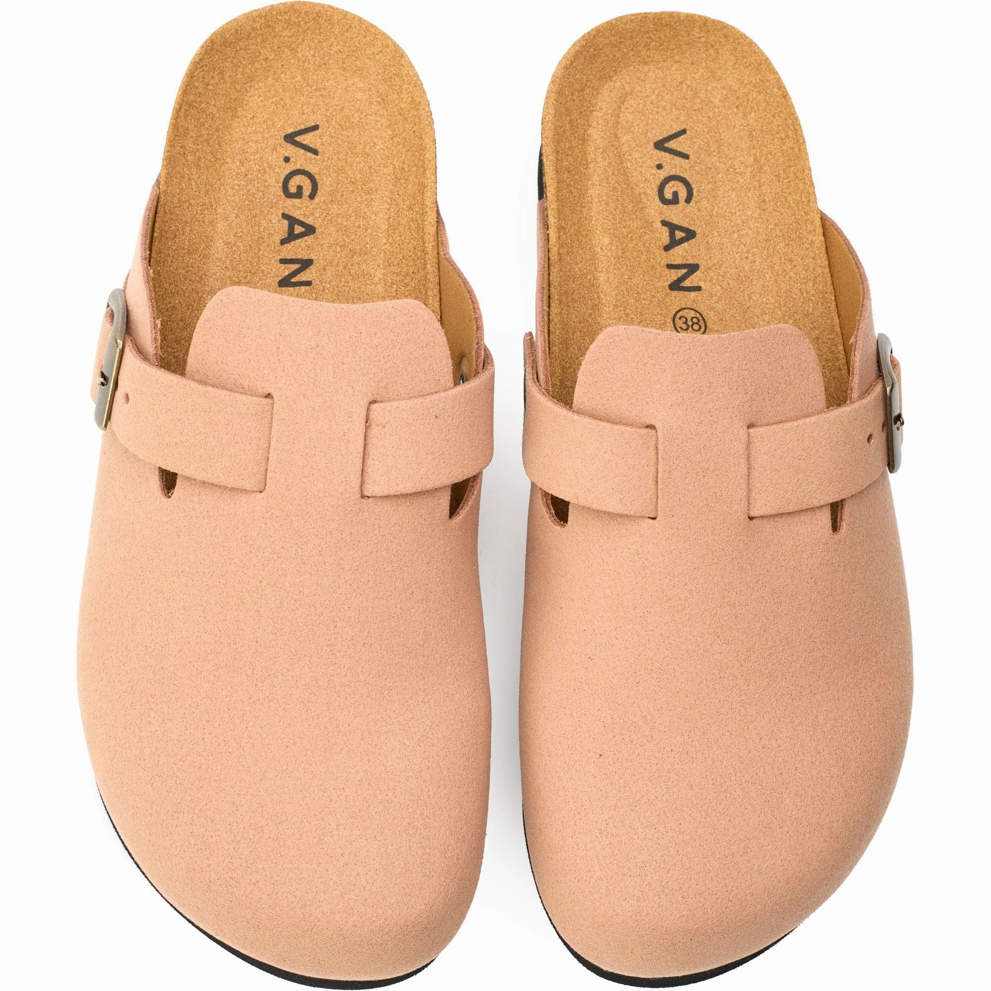 Taro Comfort Women's Vegan Footbed Sandals | Light Beige