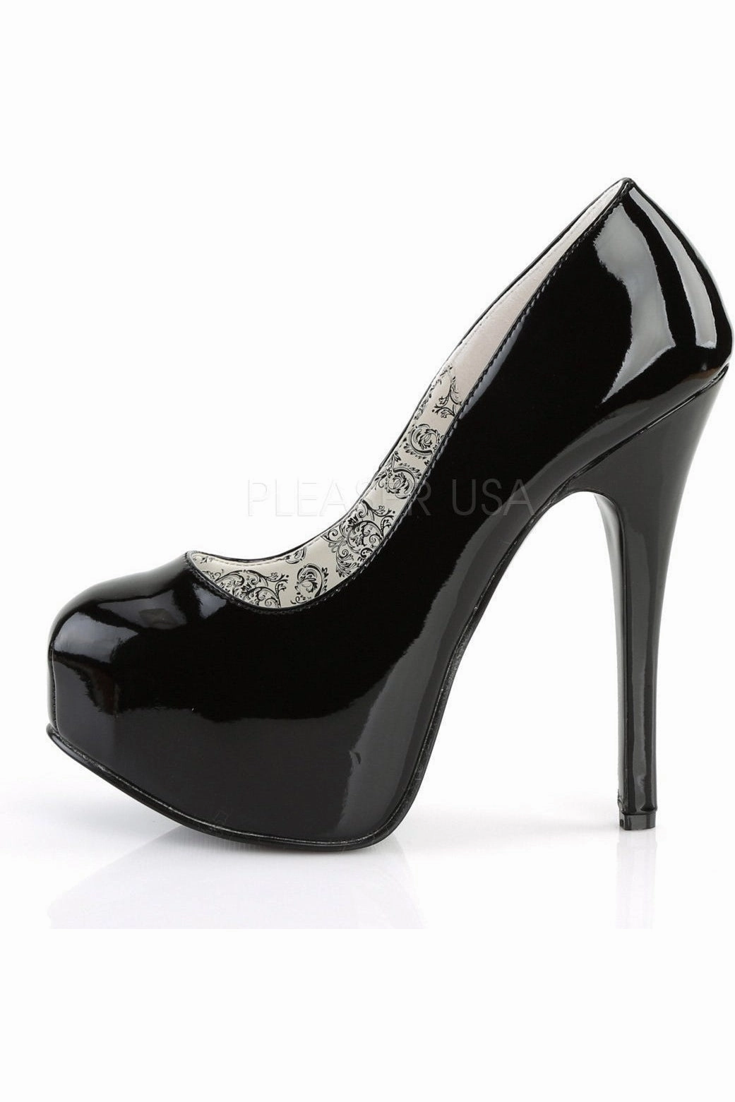 TEEZE-06 Pump  | Black Patent