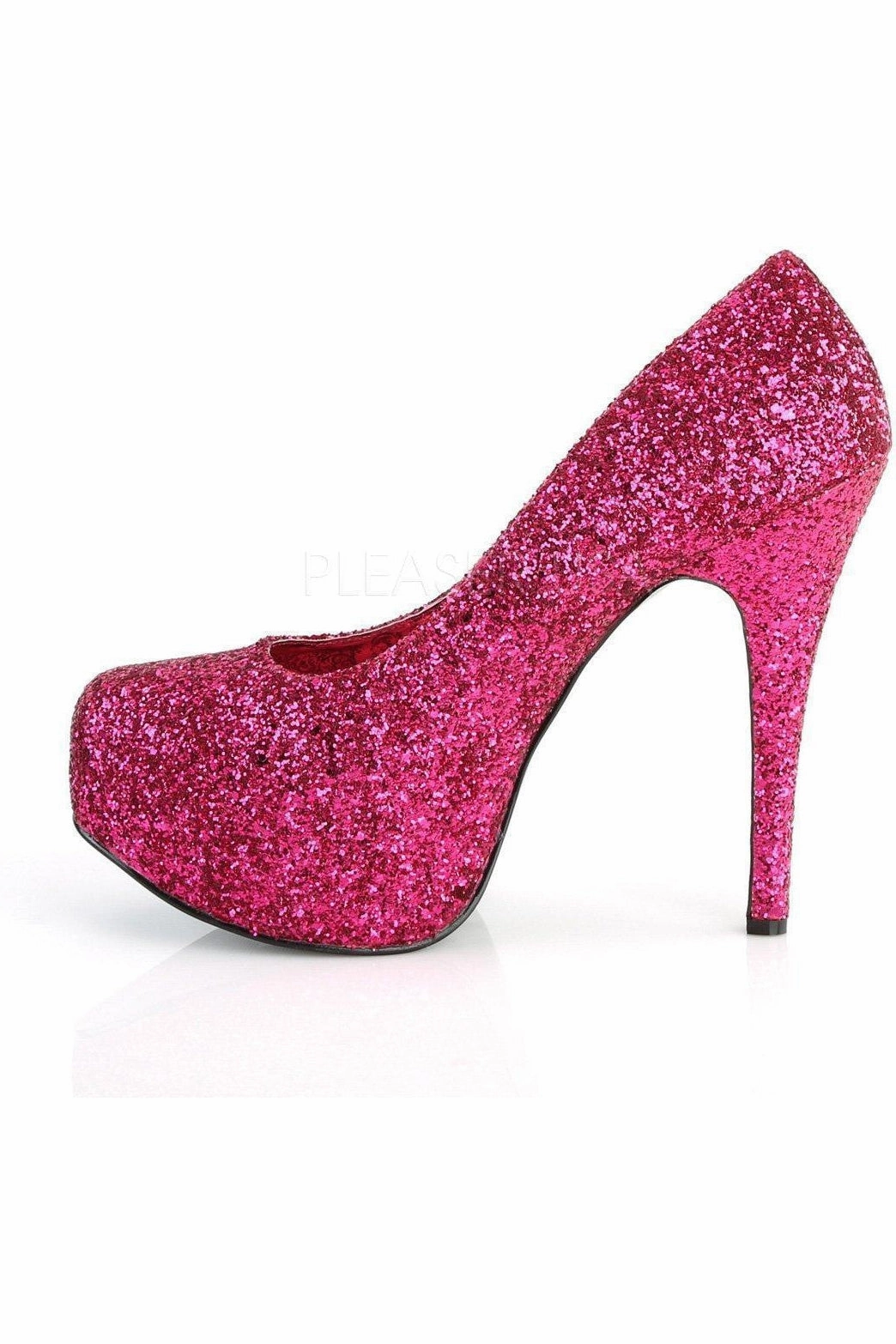 TEEZE-06GW Pump  | Fuchsia Glitter