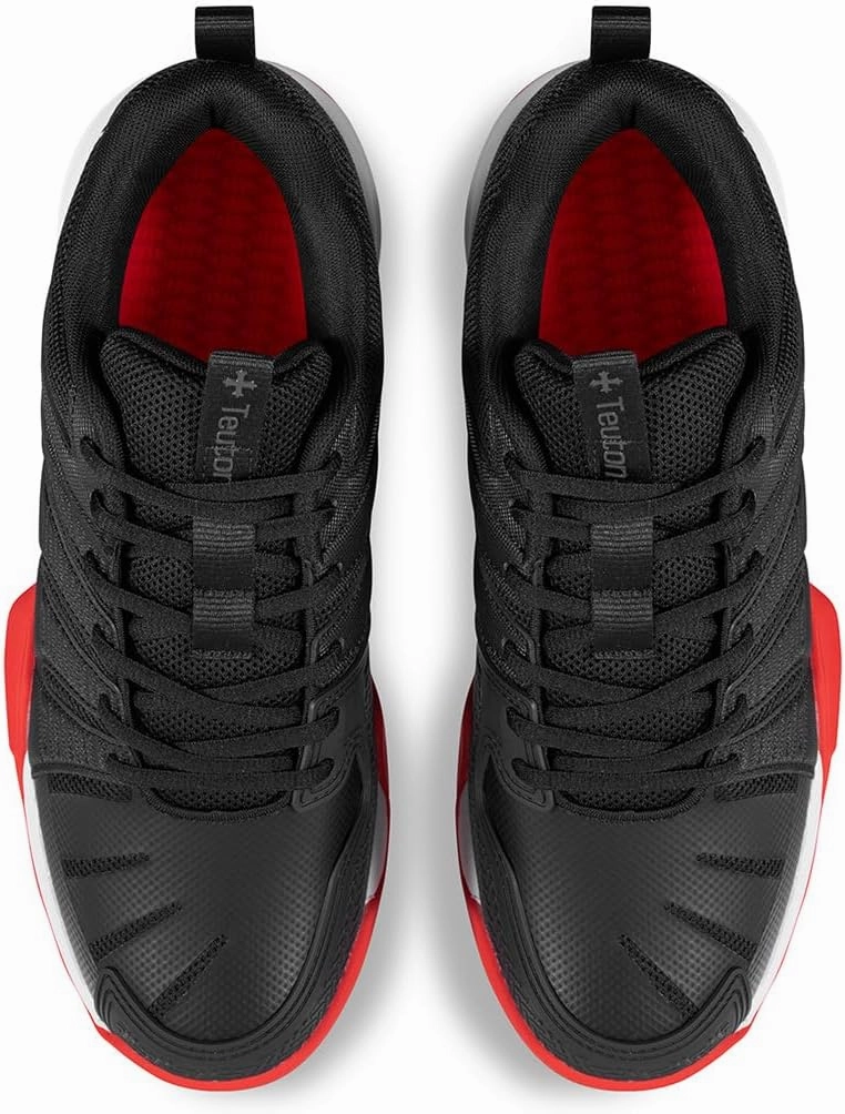 Teuton AC1- All Court - Versatile Sports Shoes for Squash, Tennis, Padel, Pickleball, Handball - Ideal for Hard Surfaces, Synthetic Courts, and Sand Play.
