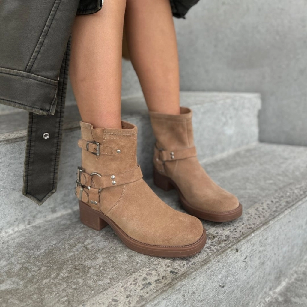 THE MAGIC MOVE SUEDE - TAUPE