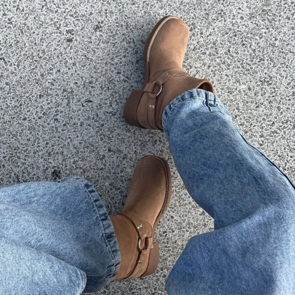 THE MAGIC MOVE SUEDE - TAUPE