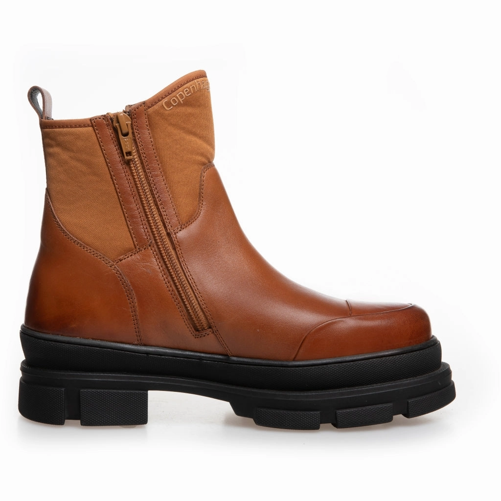 THE WINTER BOOT COGNAC - COGNAC