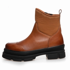 THE WINTER BOOT COGNAC - COGNAC