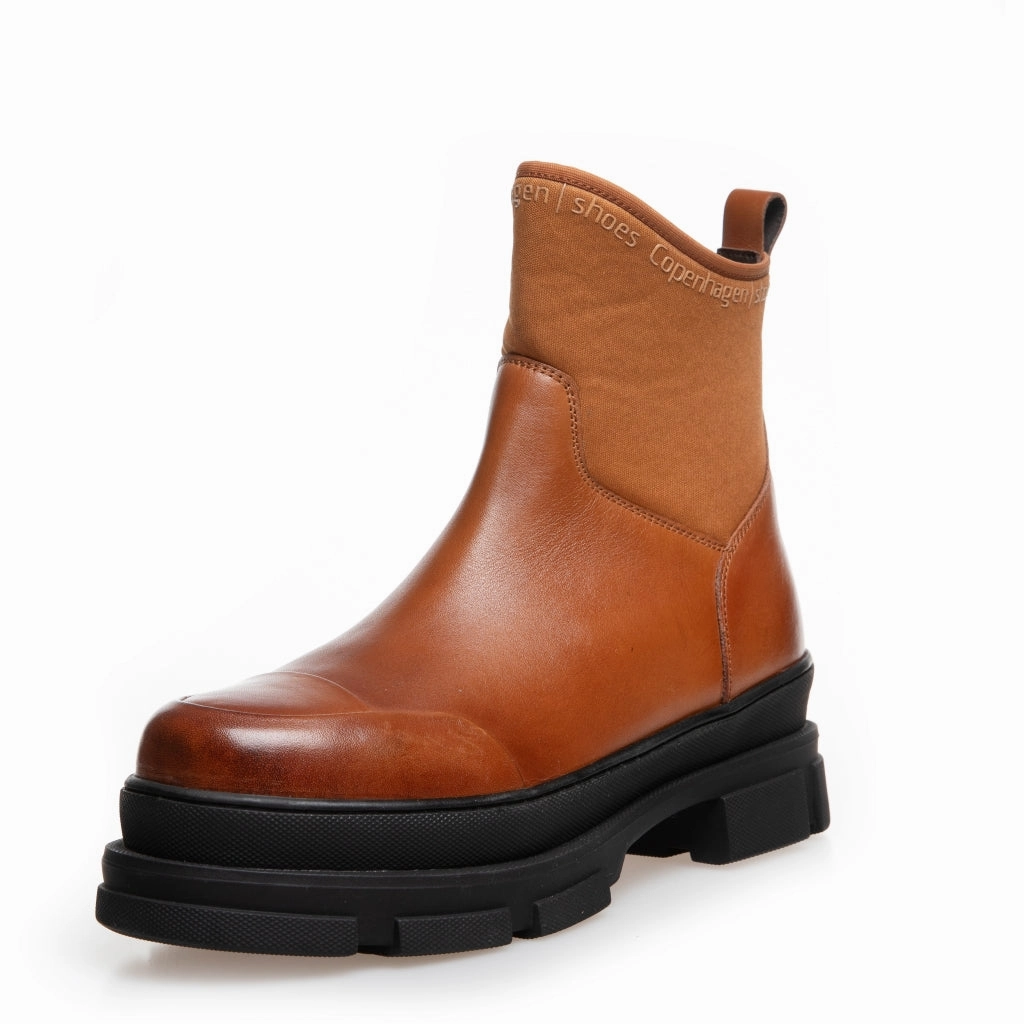 THE WINTER BOOT COGNAC - COGNAC