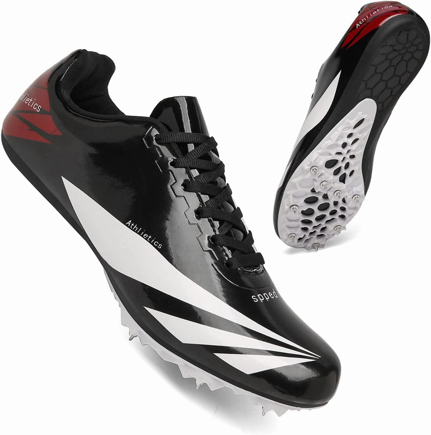 Track and Field Shoes for Kids Boys Girls Men Women, Track Shoes Track Spikes Sprint Running Shoes