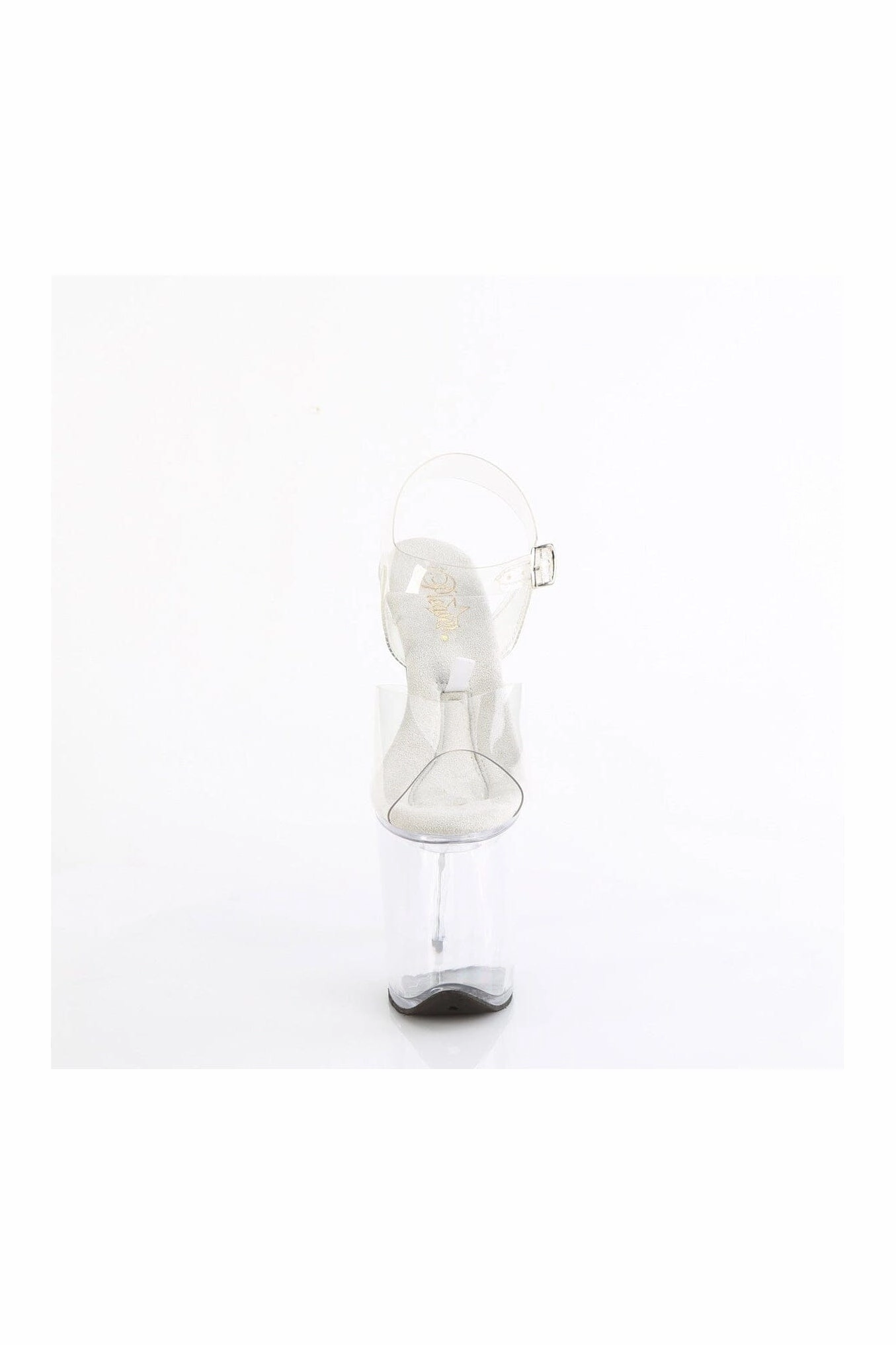 TREASURE-808FLA Clear Vinyl Sandal