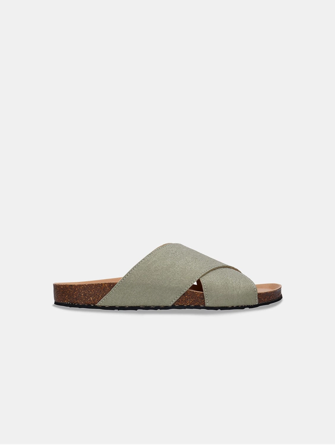 Tupai Unisex Piatex Vegan Leather Sandals | Green
