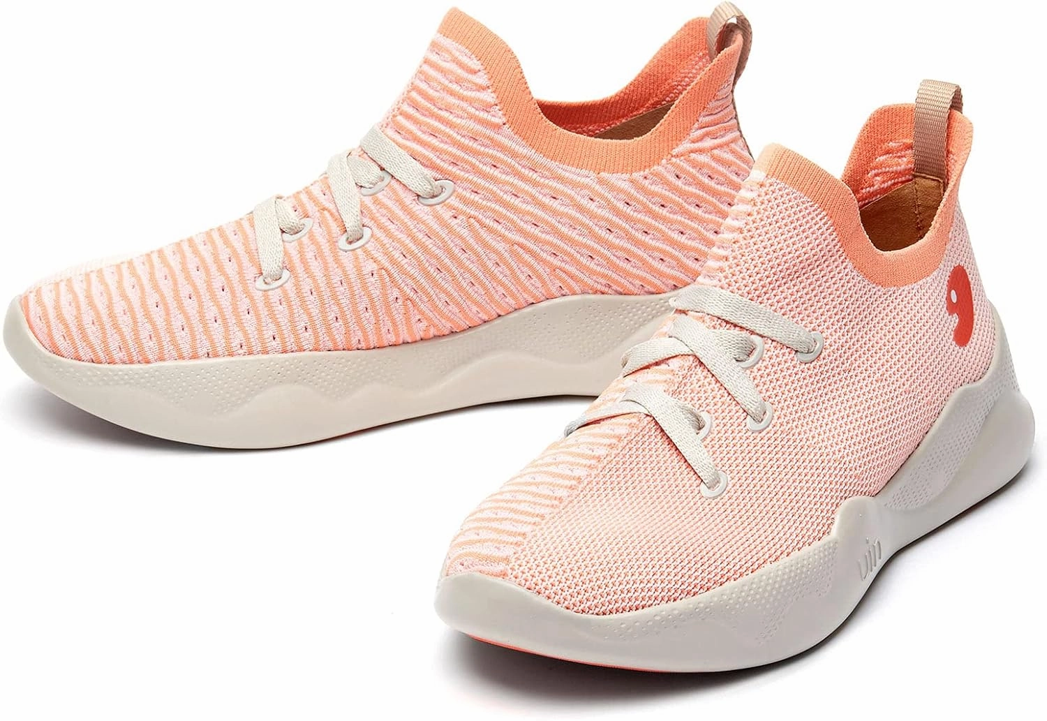 UIN Women's Fashion Sneakers Lightweight Walking Casual Slip Ons Comfortable Art Painted Athletic Travel Shoes