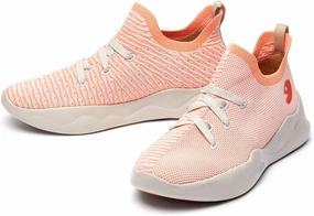 UIN Women's Fashion Sneakers Lightweight Walking Casual Slip Ons Comfortable Art Painted Athletic Travel Shoes