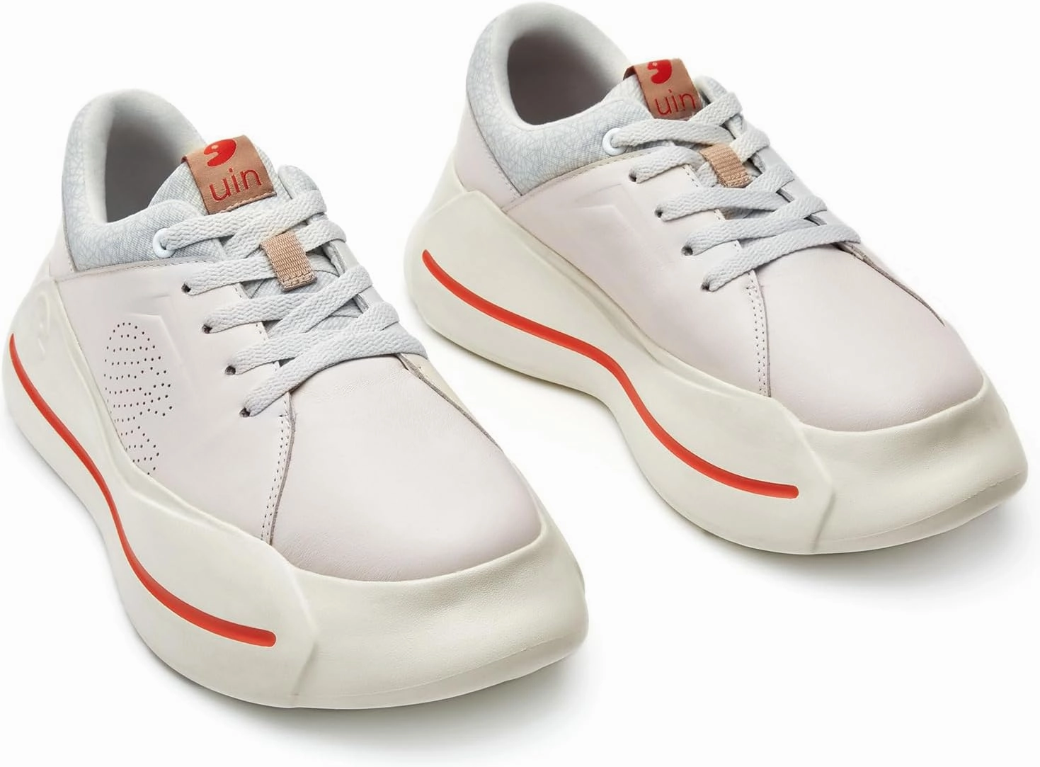 UIN Women's Platform Fashion Sneakers Walking Skateboarding Shoes Santander