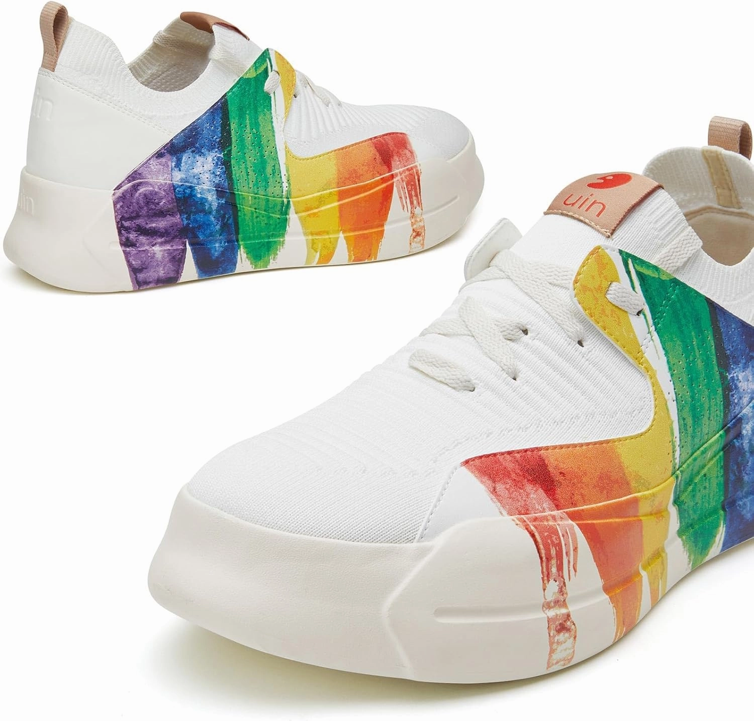 UIN Women's Platform Fashion Sneakers Walking Skateboarding Shoes Santander