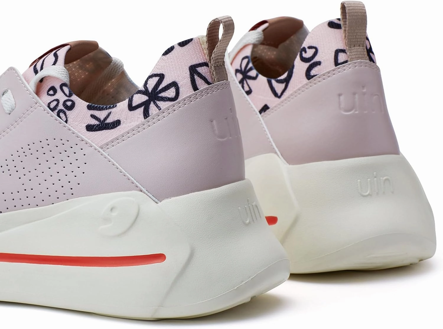 UIN Women's Platform Fashion Sneakers Walking Skateboarding Shoes Santander