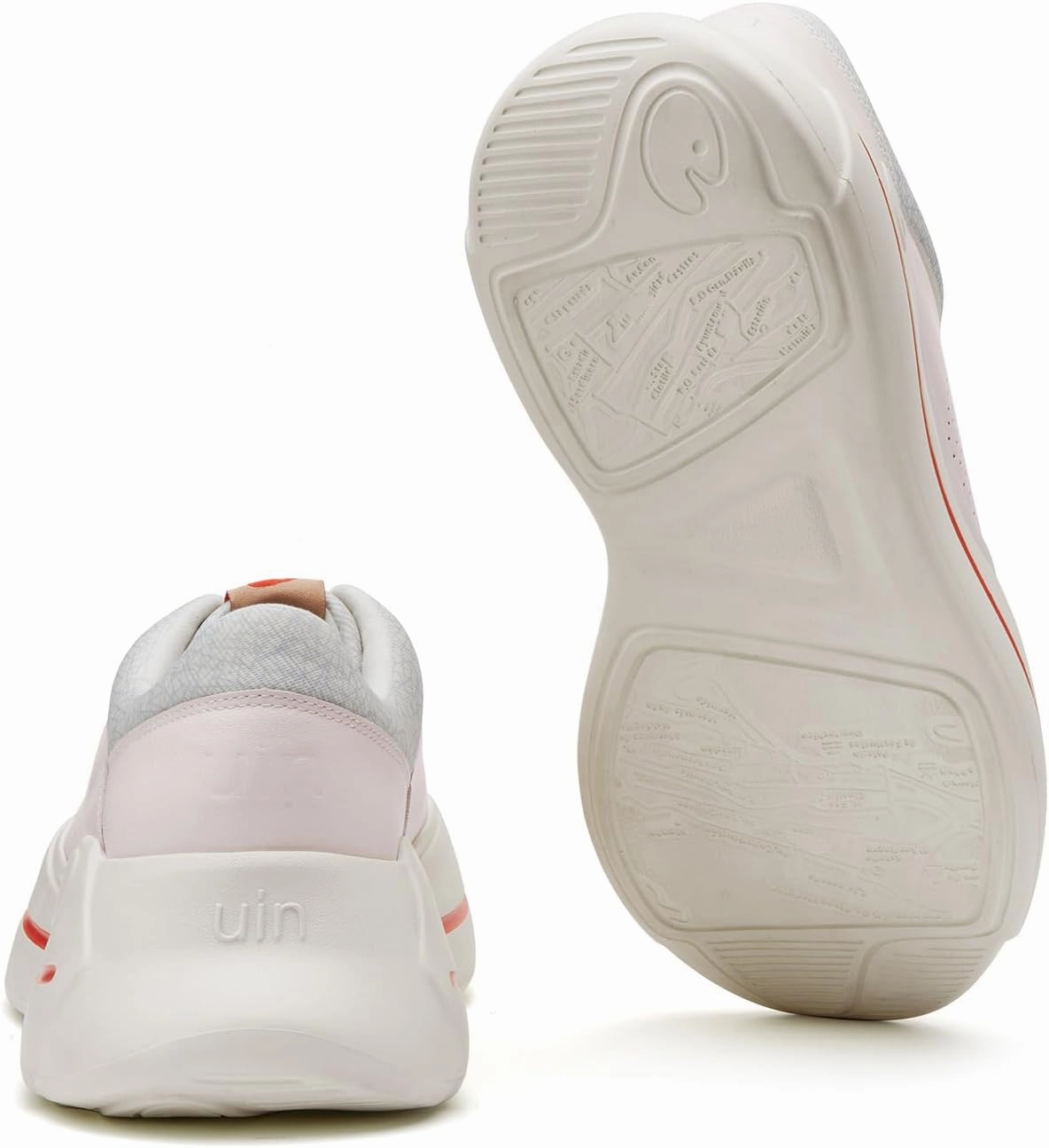 UIN Women's Platform Fashion Sneakers Walking Skateboarding Shoes Santander