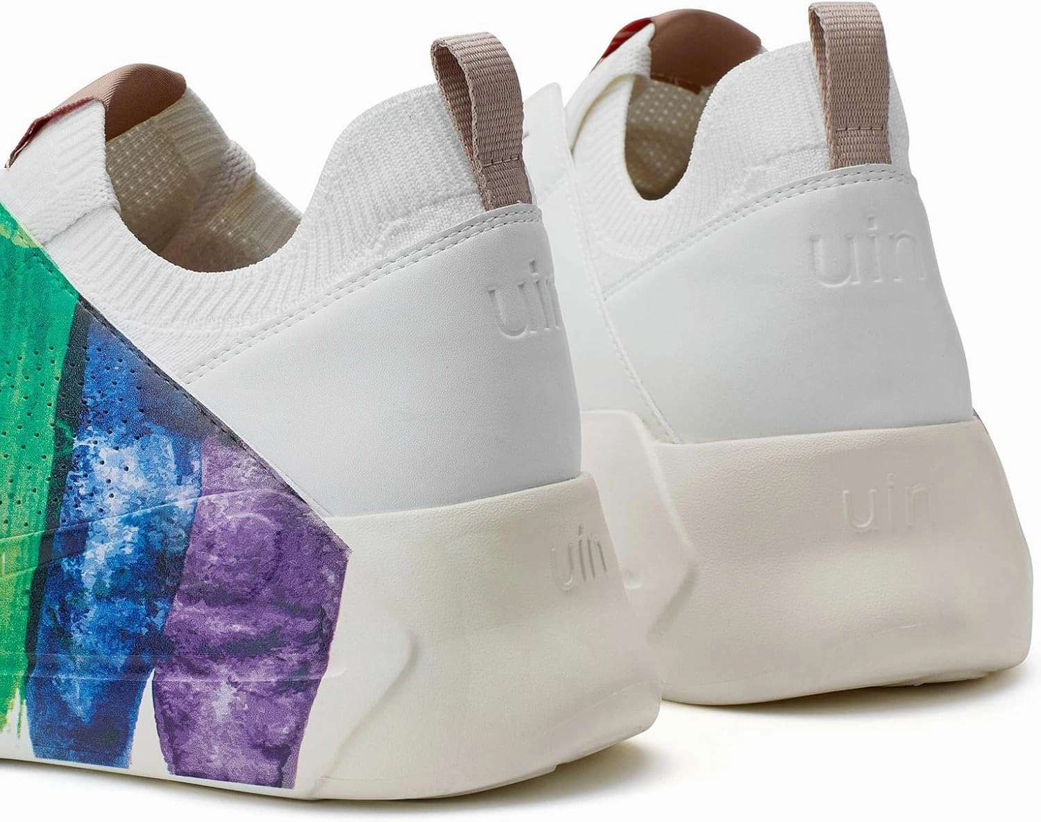 UIN Women's Platform Fashion Sneakers Walking Skateboarding Shoes Santander