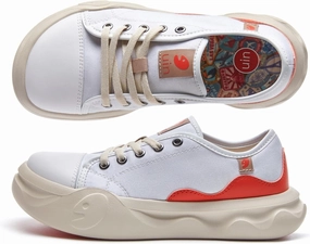 UIN Women's Skateboard Shoes Fashion Sneakers Walking Art Travel Shoes Segovia