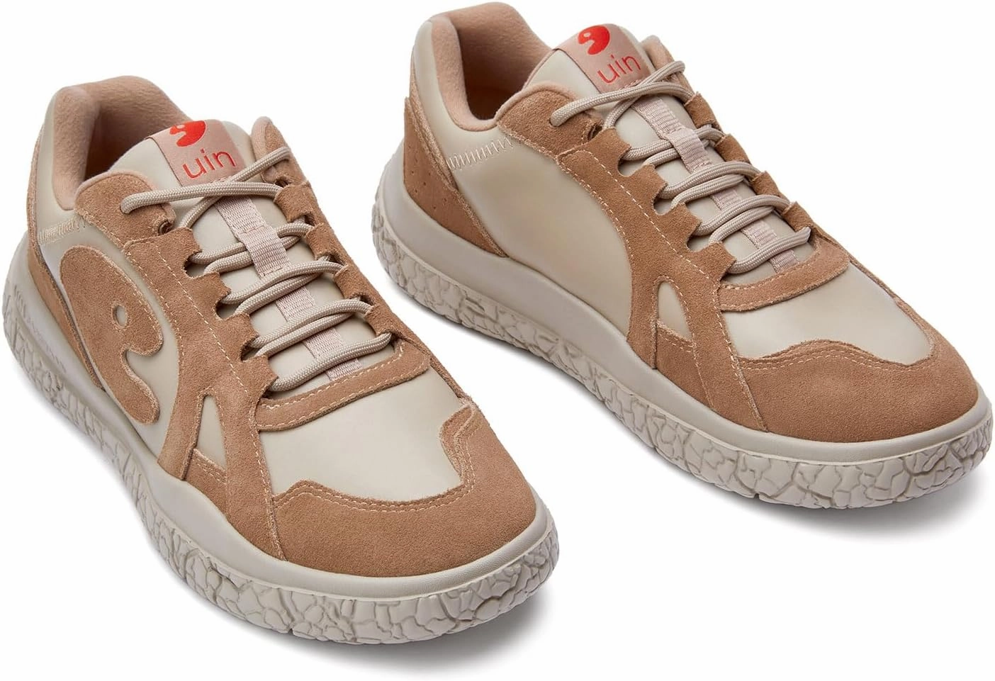 UIN Women's Walking Shoes Lace Up Casual Comfortable Art Painted Travel Sneaker Bardenas