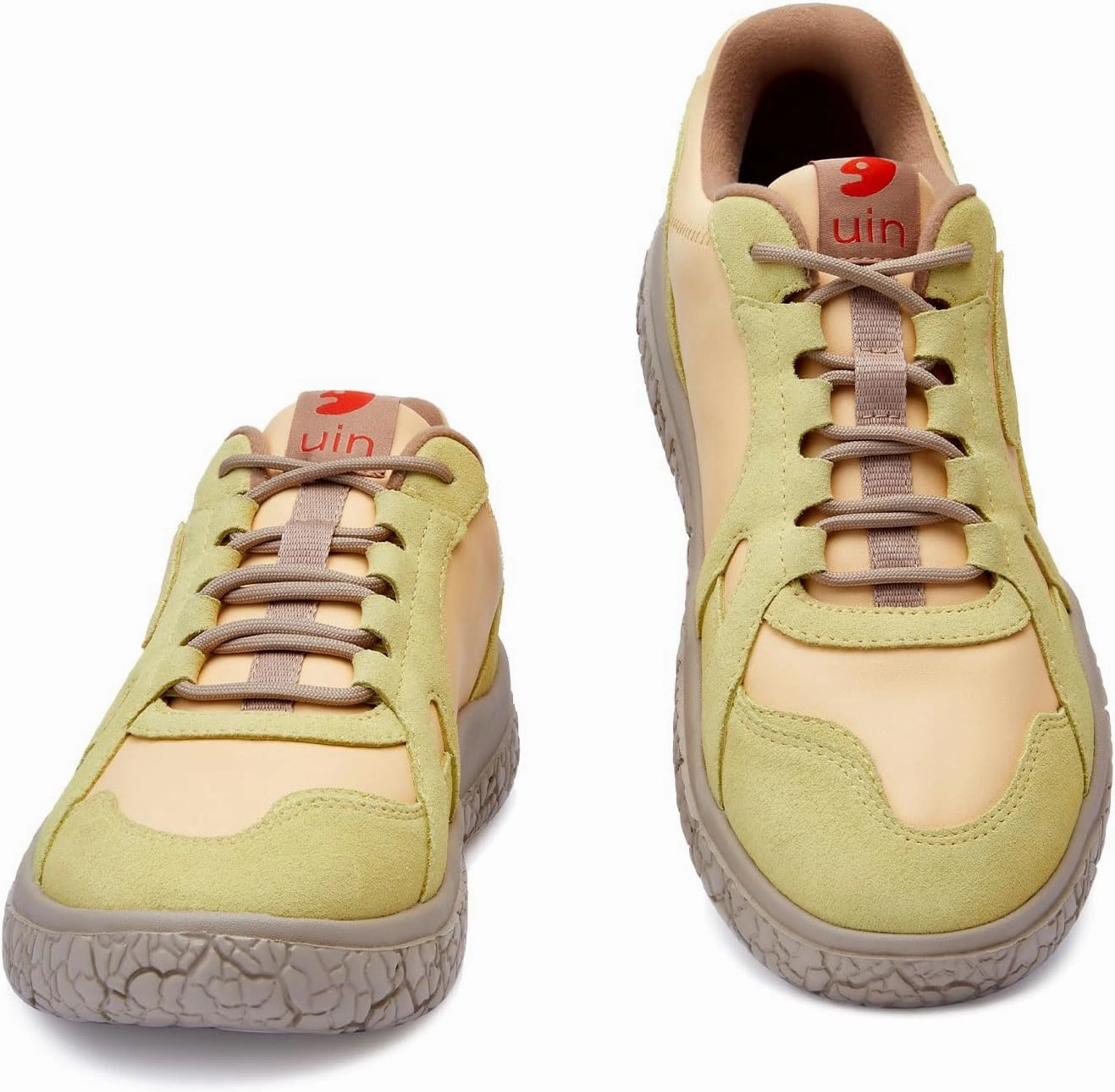 UIN Women's Walking Shoes Lace Up Casual Comfortable Art Painted Travel Sneaker Bardenas