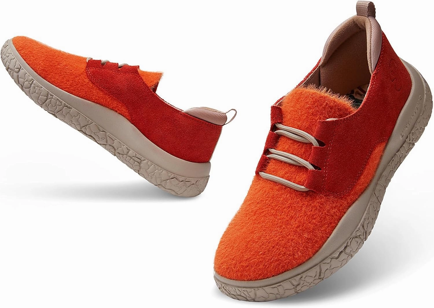 UIN Women's Walking Shoes Lace Up Casual Comfortable Art Painted Travel Sneaker Bardenas