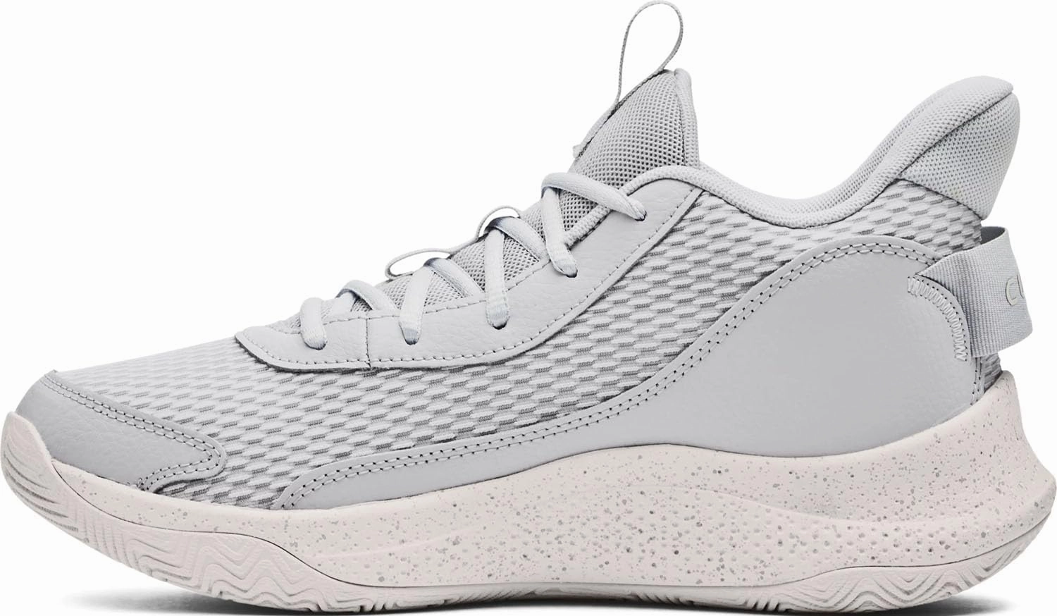 Under Armour - Unisex Curry 3Z7 Basketball Shoes, Color Halo Gray (102), Size: 10.5 M US Mens / 12 M US Womens