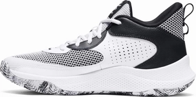 Under Armour - Unisex Curry 3Z 24 Shoes, Color White (101), Size: 8 M US Mens / 9.5 M US Womens