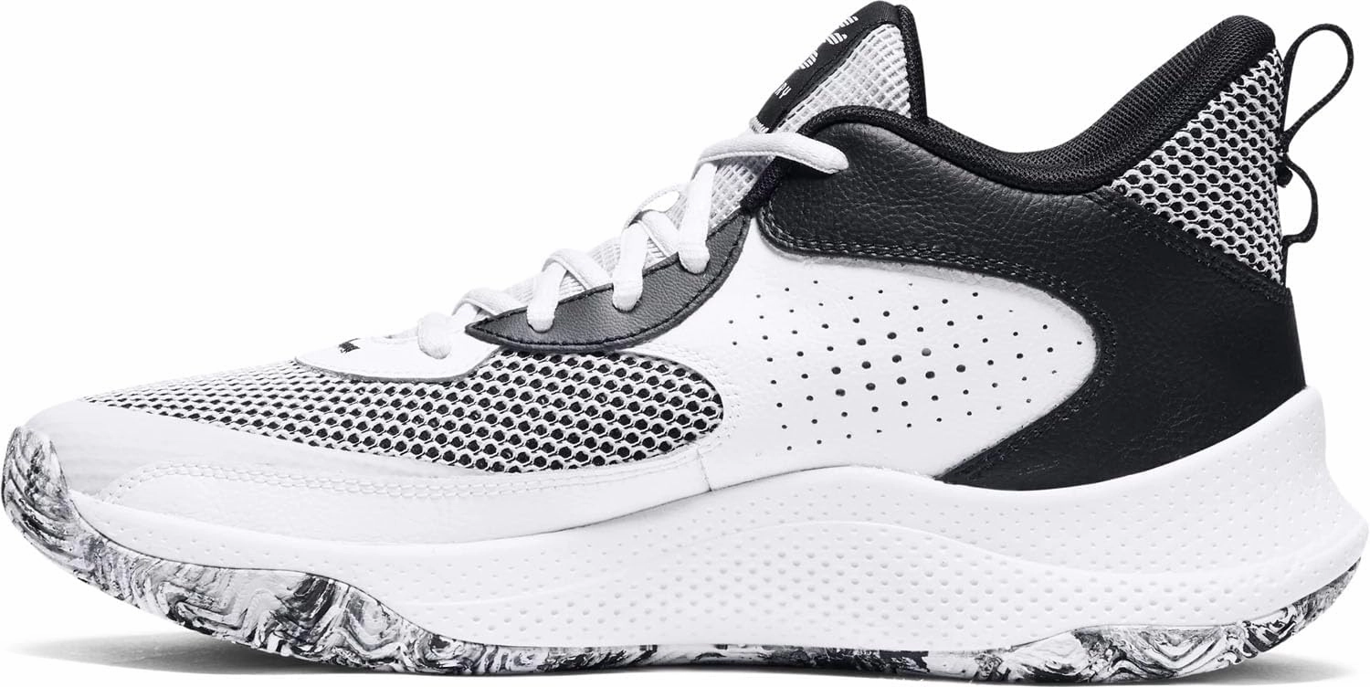 Under Armour - Unisex Curry 3Z 24 Shoes, Color White (101), Size: 8 M US Mens / 9.5 M US Womens