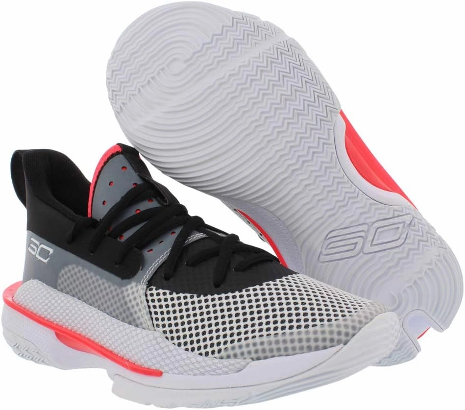 Under Armour Curry 7 Preschool Kids Basketball Shoes Sneakers 3022114-100