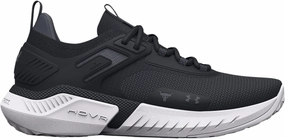 Under Armour Women's Project Rock 5 (Black/White, us_Footwear_Size_System, Adult, Women, Numeric, Medium, Numeric_7_Point_5)