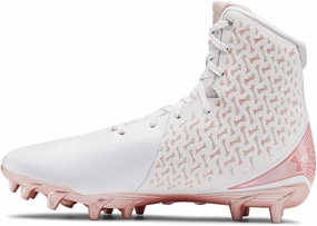 Under Armour Women's UA Highlight MC Lacrosse Cleats 5.5 White