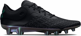 Under Armour Women's UA Magnetico Elite 3 FG Soccer Cleats - UA Clone Customized Fit 6.5 Black