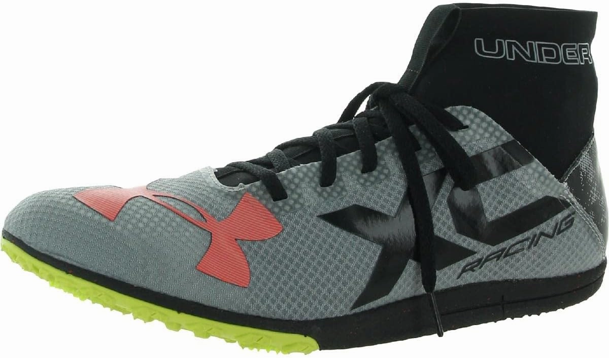 Under Armour Womens Bandit XC Spike Gym Soccer Shoes Gray 11.5 Medium (B,M)